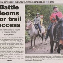 Various Snoqualmie Valley Record articles